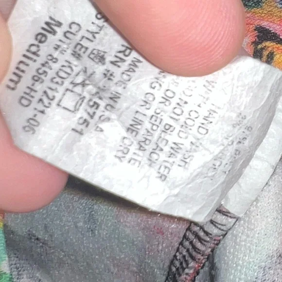 Pink Blush Multicolor Floral cute dress size M - Picture 8 of 11